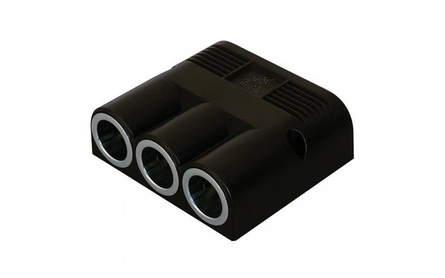 Aufbau-Dreifachsteckdose 12-24 V