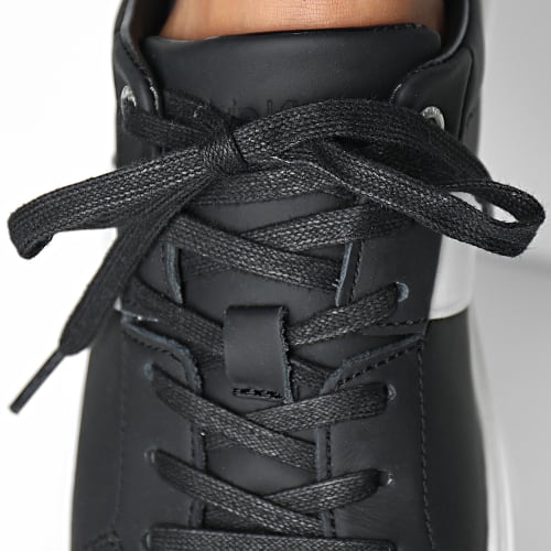 Baskets Low Top Lace Up Web 0621 Black White