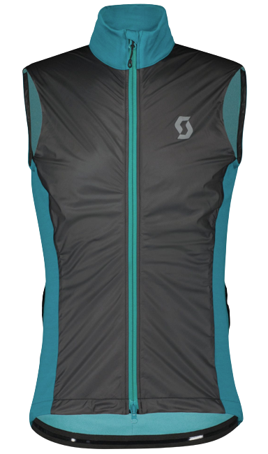 Scott Gravel Warm Merino Vest Vinter-Grøn/sort