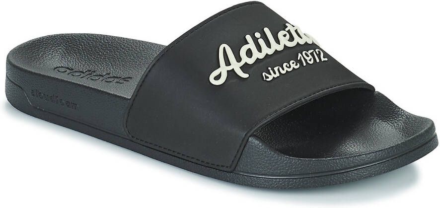 Adidas Perfor ce Adilette Shower badslippers lichtroze rood ecru