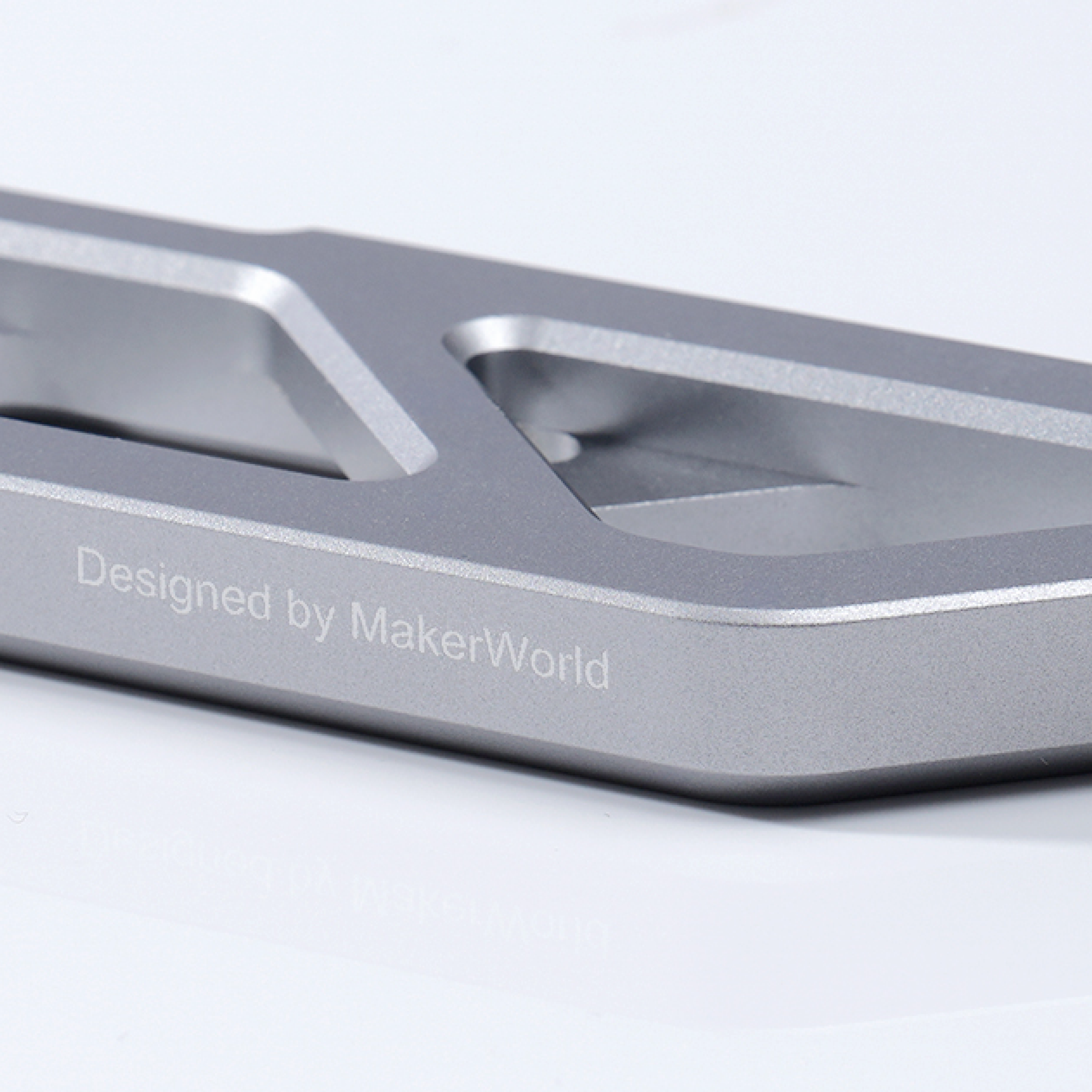 Bambu Lab  Mag-Alloy Scraper    Aluminium-Druckbettspachtel mit Magnetbefestigung