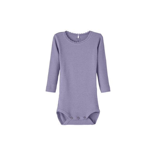 Name It Romper Kab Lace Heirloom Lilac