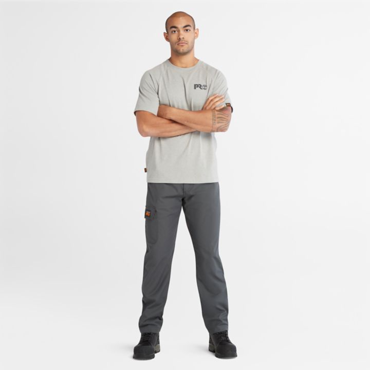Camiseta Timberland PRO Core Reflective Logo Masculina na cor cinza