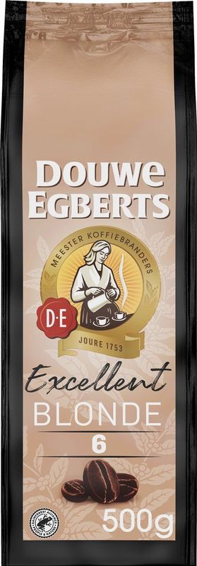 Douwe Egberts Excellent Blonde koffiebonen - Intensiteit 6/9 - 4 x 500 gram