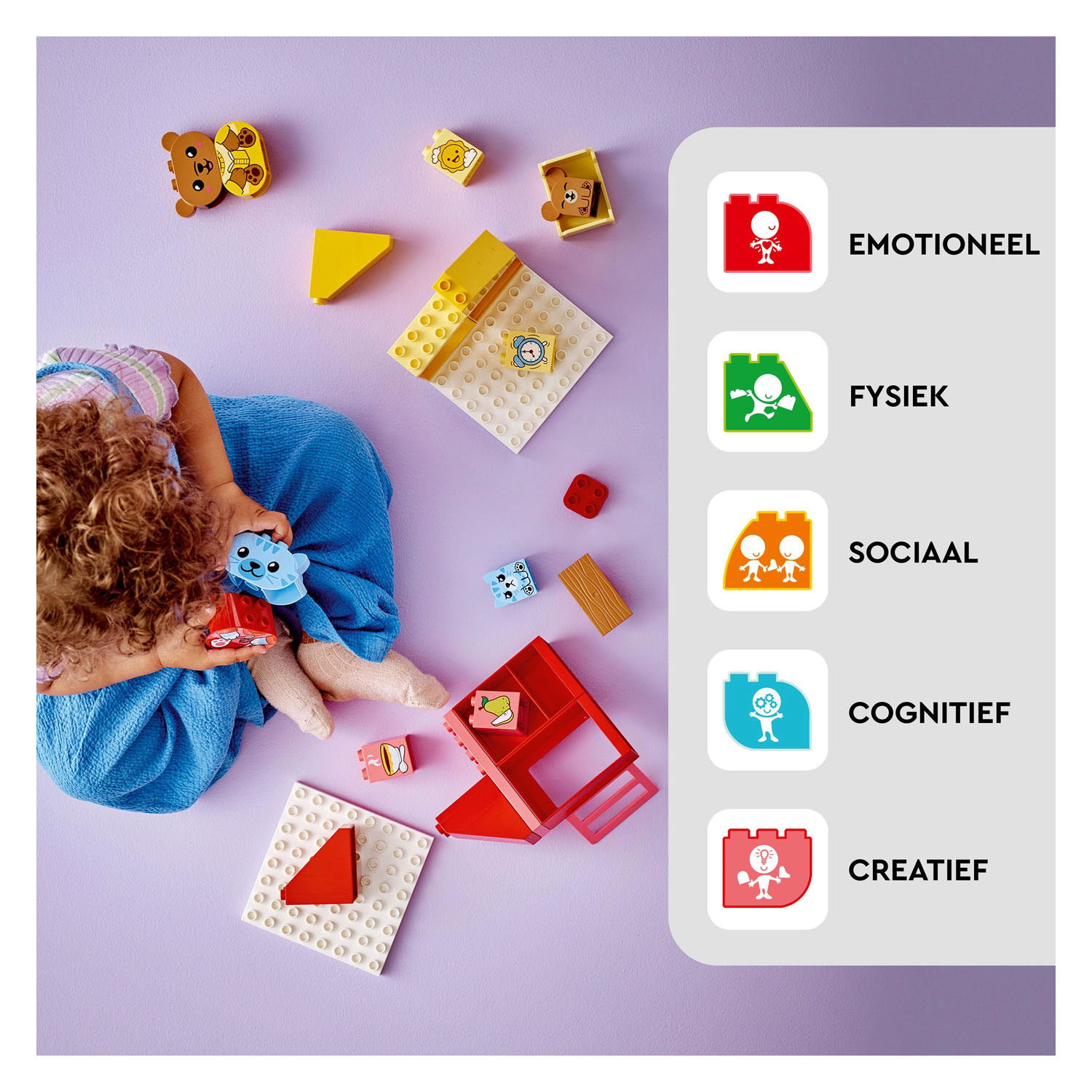 LEGO DUPLO 10414 Mijn Eerste Dagelijkse Gewoontes Eten en Slapen