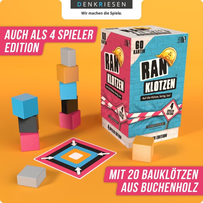 Ranklotzen - Auf die Klötze, fertig, los!