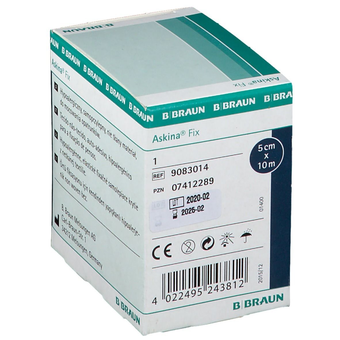 Askina® Fix Fixiervlies 10 m x 5 cm hypoallergen