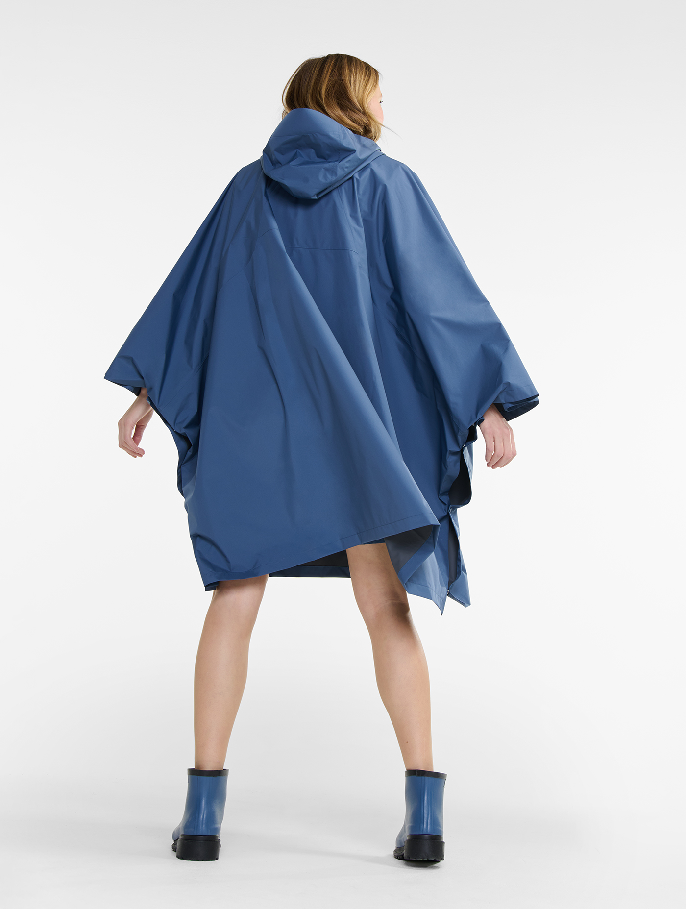 Rainpack 100 : Poncho imperméable mixte MTD  pliable MARAIS