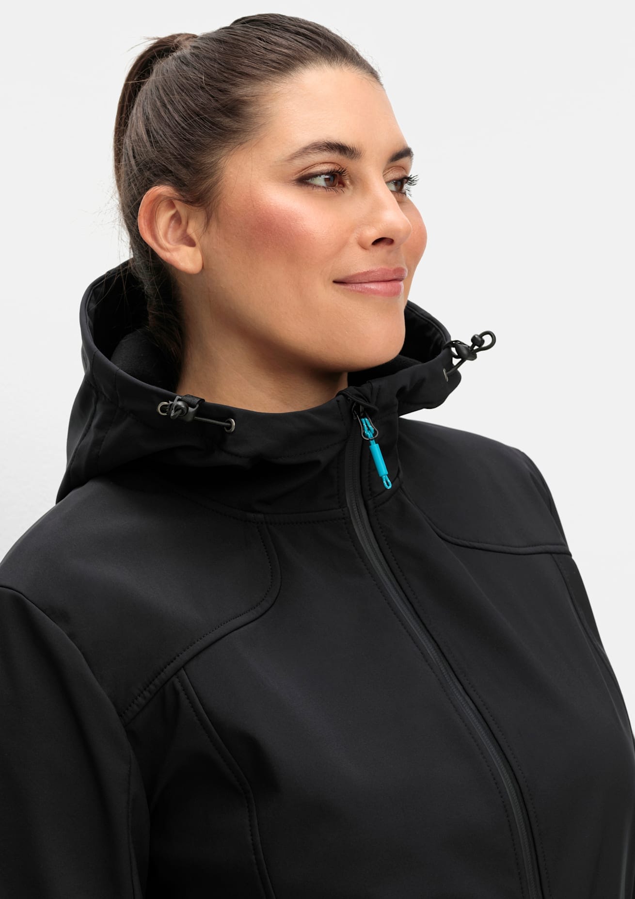 Sheego Softshelljacke mitKapuze