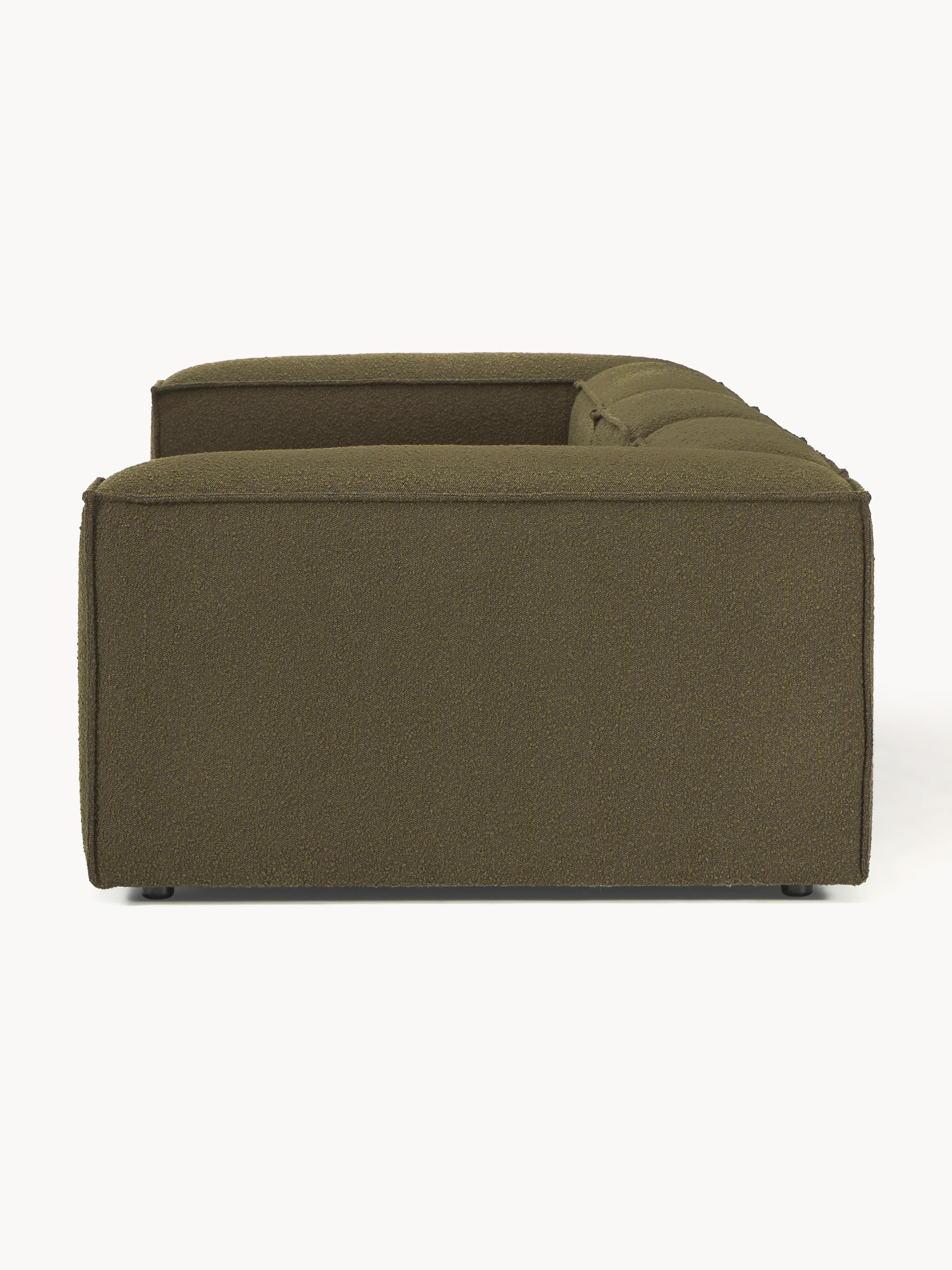 Modulaire bank Lennon (4-zits) uit bouclé