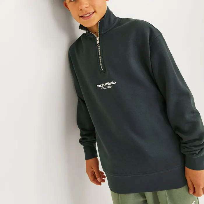 Jack & Jones Vesterbro Sweat Quarter Zip Sweater Junior