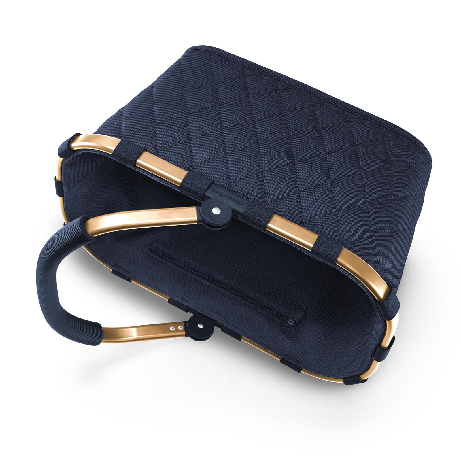 reisenthel Einkaufskorb CARRYBAG 22 l Frame Rhombus midnight gold