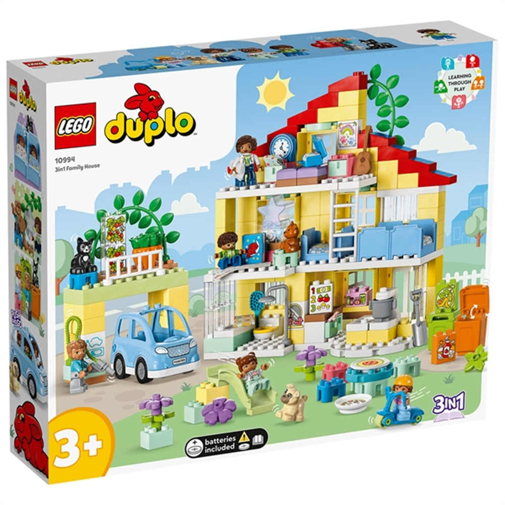 DUPLO® 3-i-1-Familiehus - LEGO® → Luksusbaby.dk