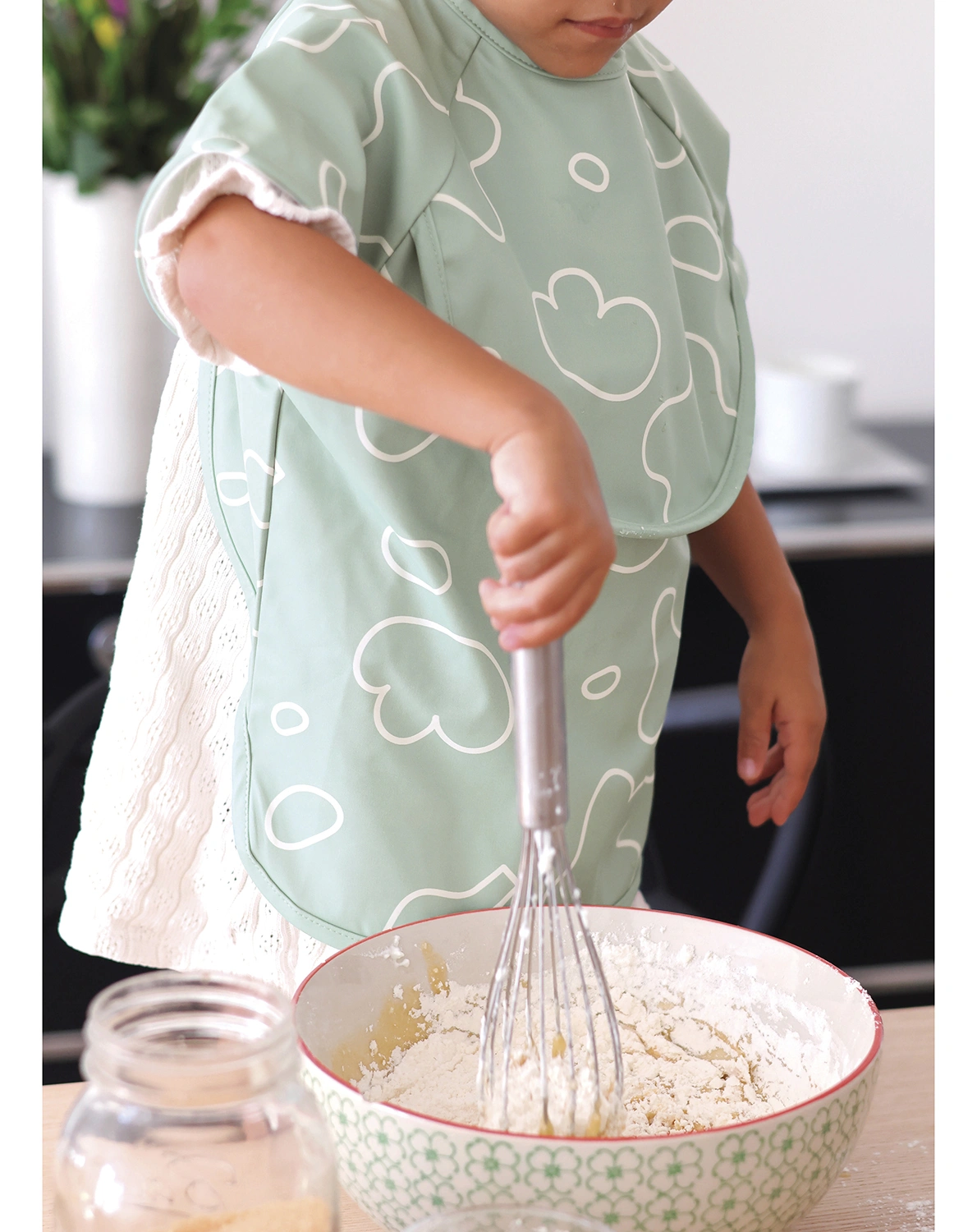 Ärmellätzchen SAGE  2in1