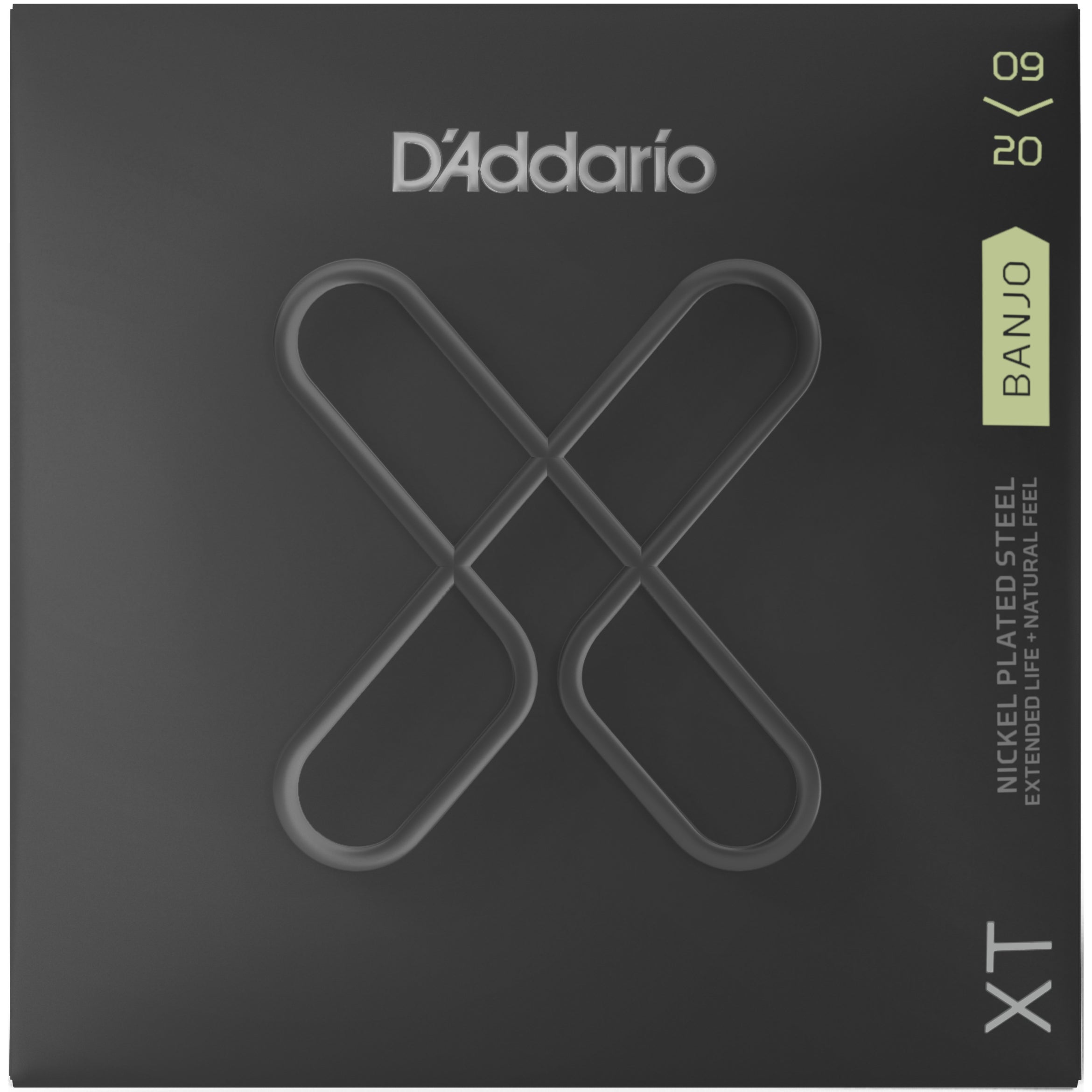 D'Addario XTJ0920 Nickel Plated Steel Light 09-20