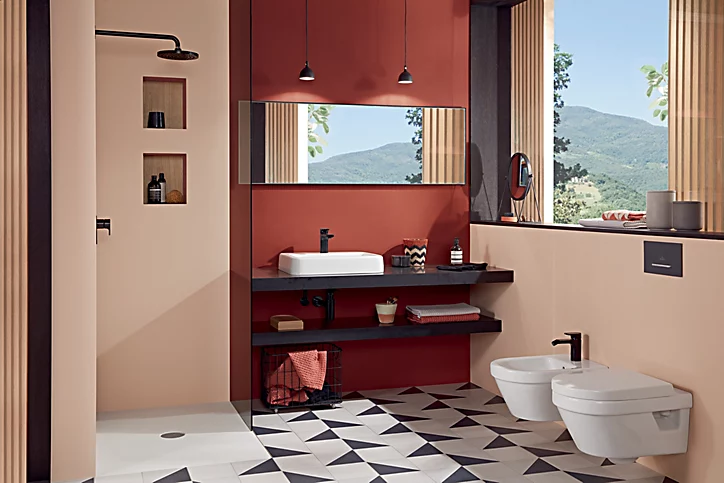 Pack WC cuvette suspendue sans bride avec abattant Targa Design Villeroy & Boch