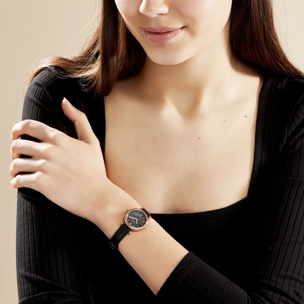 Montre Fossil Carlie Mini Nacre Noire