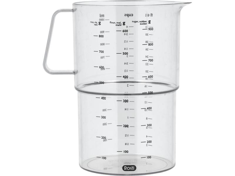Rosti Messbecher Mensura 10 dl, Transparent Messkanne