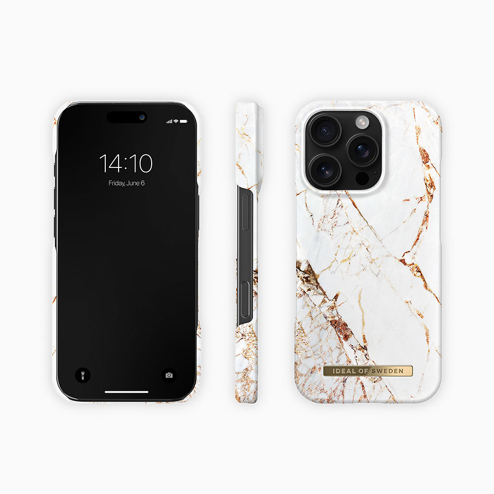 iPhone 16 Pro MagSafe Hardcase Hülle Recycled (IDFCMS-I2461P-46) - Carrara Gold