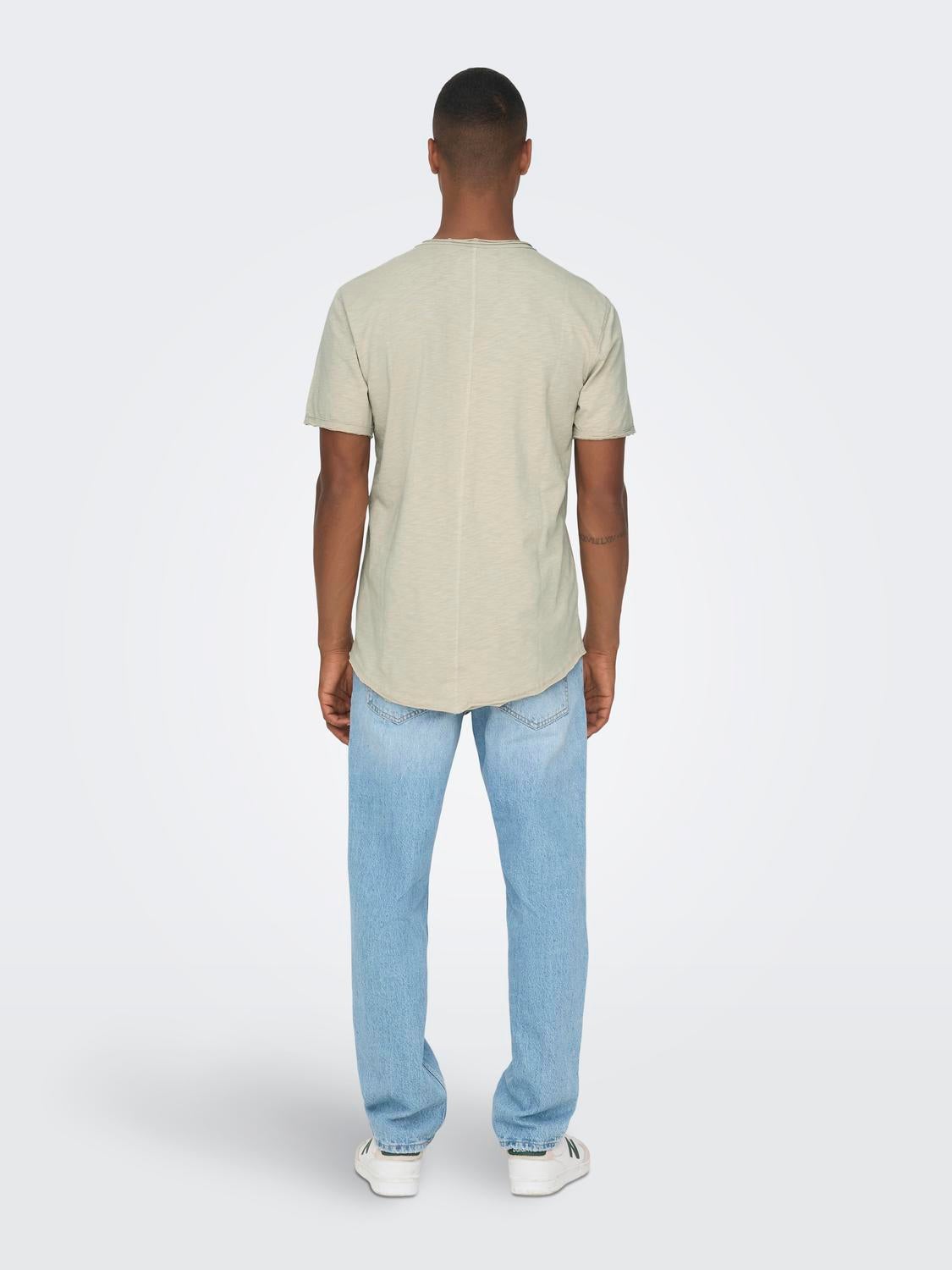 ONSBENNE T-shirt Silver Lining