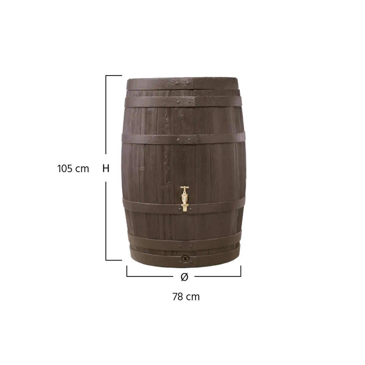 GRAF Kit tonneau Vino 400L - Brun