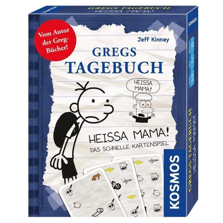 KOSMOS Gregs Tagebuch Heissa Mama, Kartenspiel