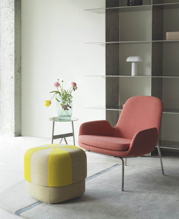 Normann Copenhagen Circus Duo poef small blauw