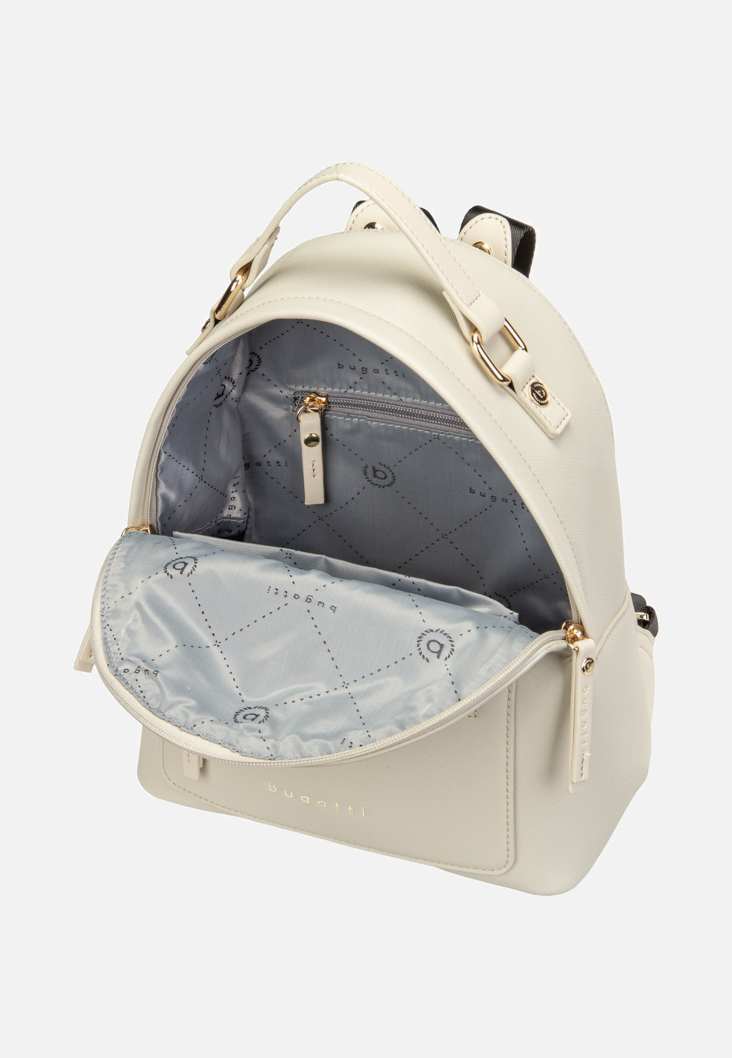 Ella Backpack Small Beige - Rucksack