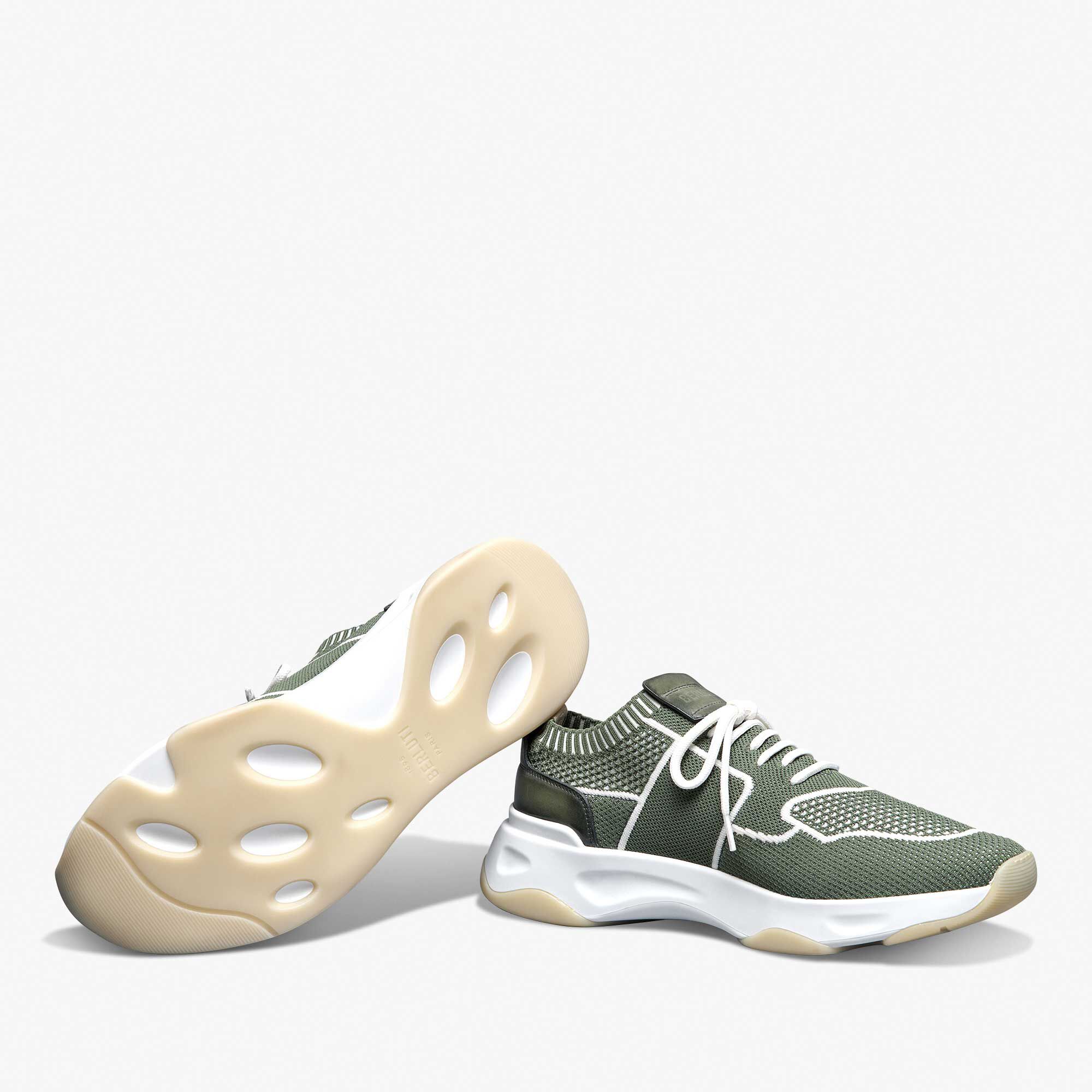 Sneaker Shadow En Maille Et Cuir