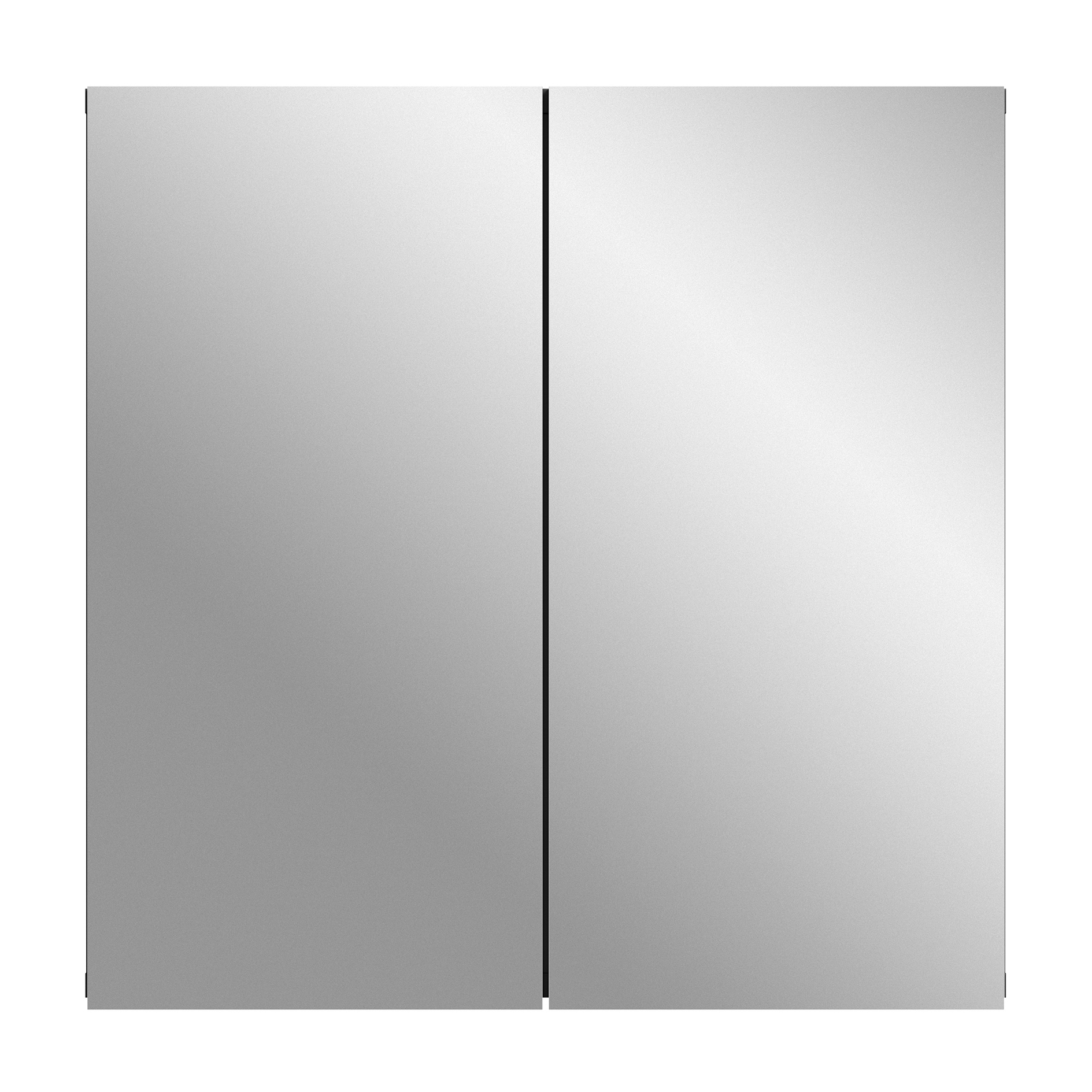 Spiegelschrank SOFT - grau - 60 cm