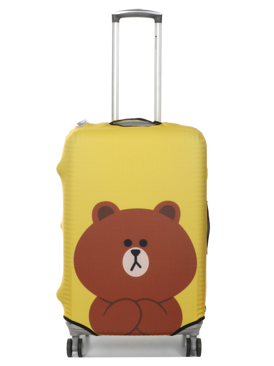 Housse de valise Periea Yellow Teddy M