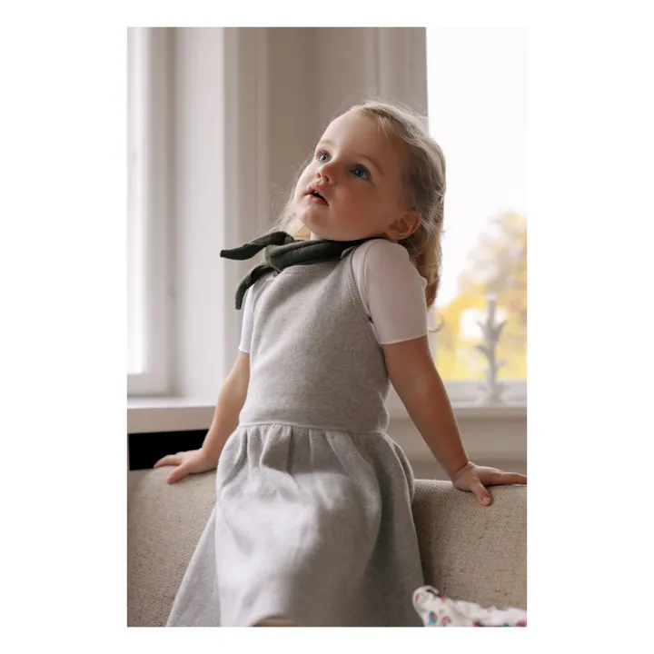 Holmm Robe Coton Cachemire Kaya | Gris