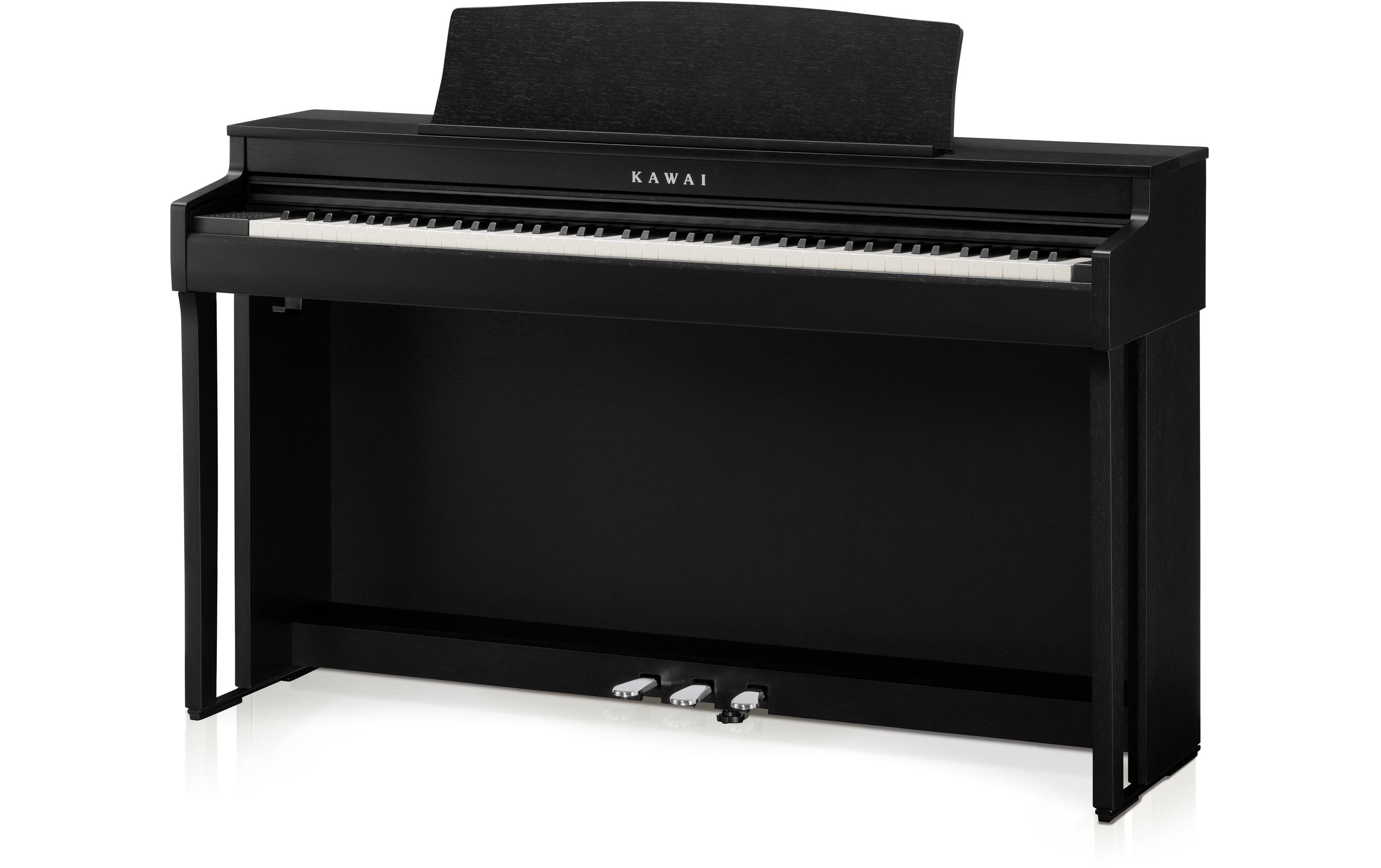 E-Piano CN-301 – Schwarz<br>Digitalpiano mit Bluetooth-MIDI-Konnektivität, USB-Audiofunktionen und Unterstützung für die neuesten Apps