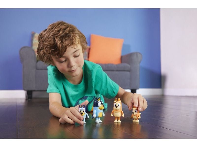 moose Spielfigurenset Bluey & Family Set mit vier Figuren