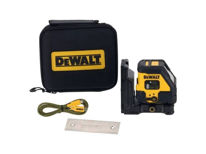 DeWALT DCLE14201RB-XJ, 30 m, 3 mm/m, Rød, Linjeniveau, Gul, IP65