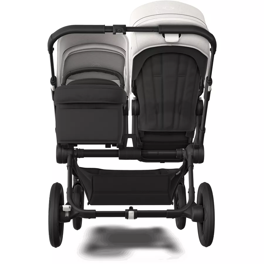 bugaboo Geschwisterwagen Donkey 5 Duo Complete BlackMisty White