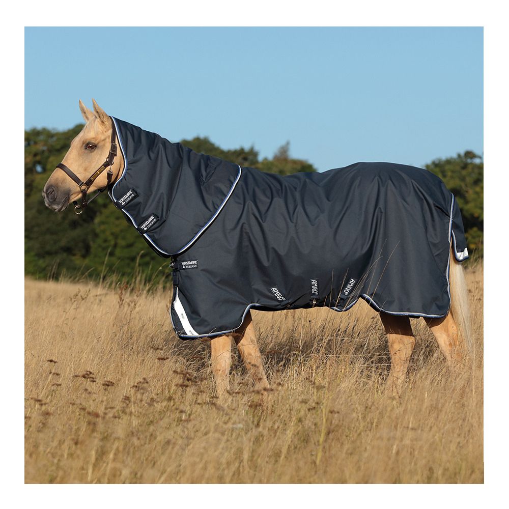 Horseware AMIGO BRAVO 12 PLUS 1200D 0G - Couverture de paddock + couvre-cou navy/blue
