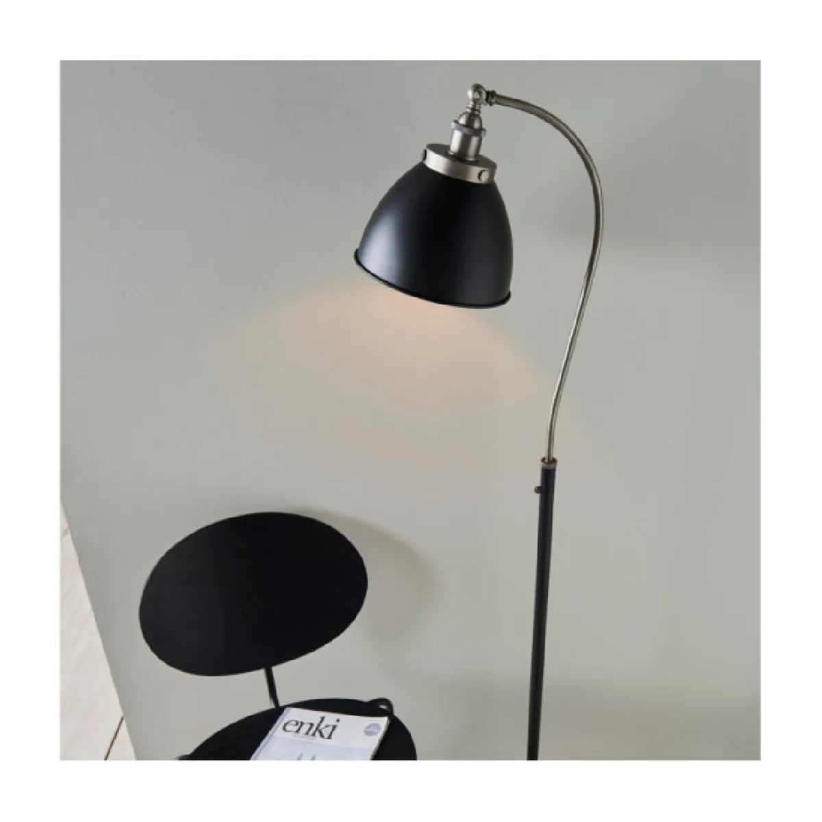 Endon Lampadaire Task - Noir Mat