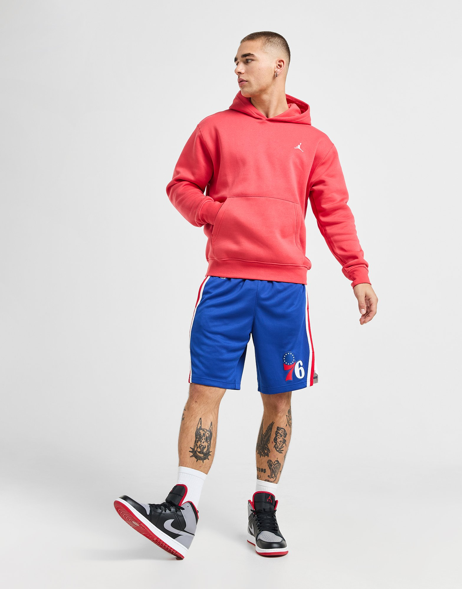 Nike Short NBA Philadelphia 76ers Swingman Homme