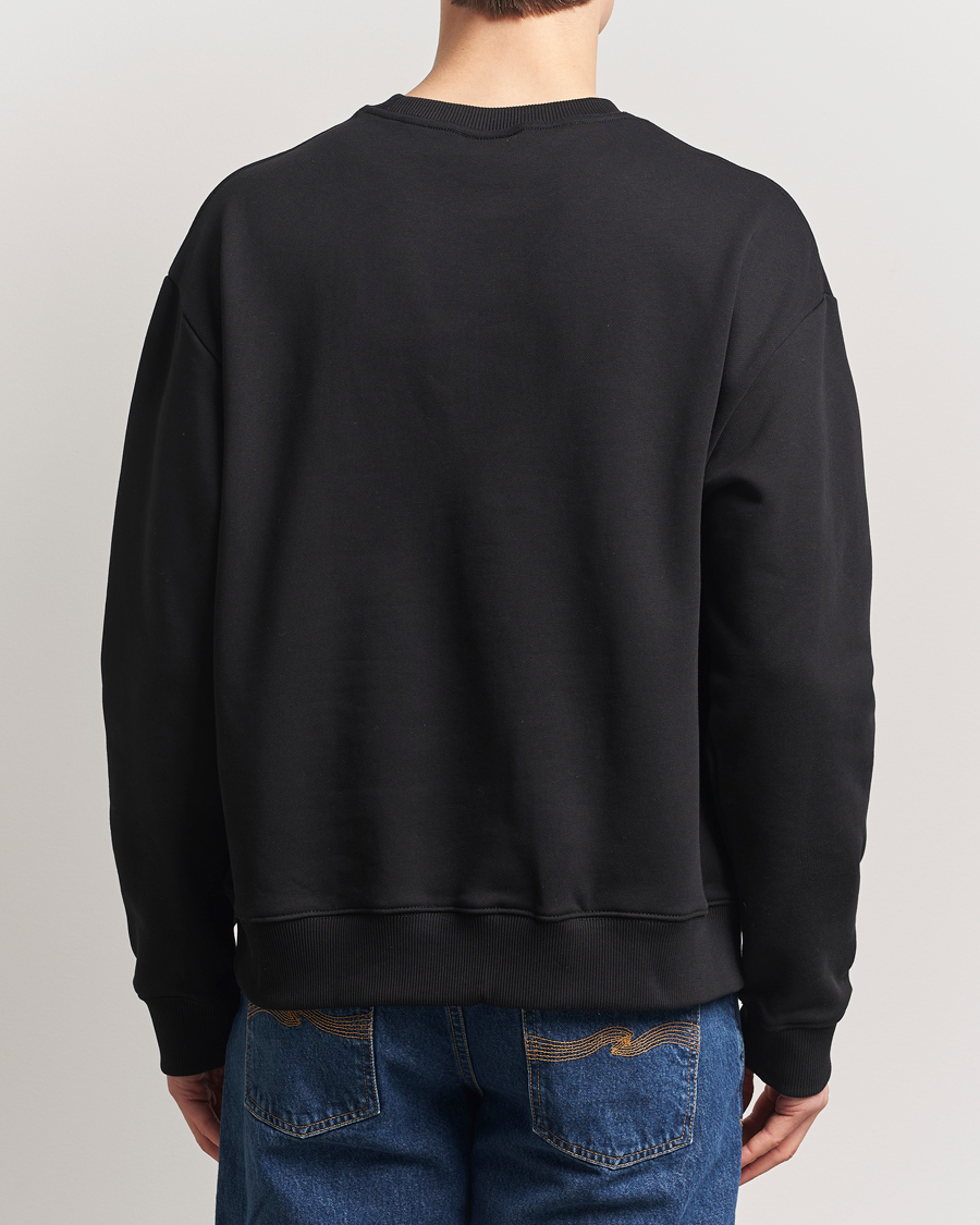 NN07 David Crew Neck Sweatshirt Black