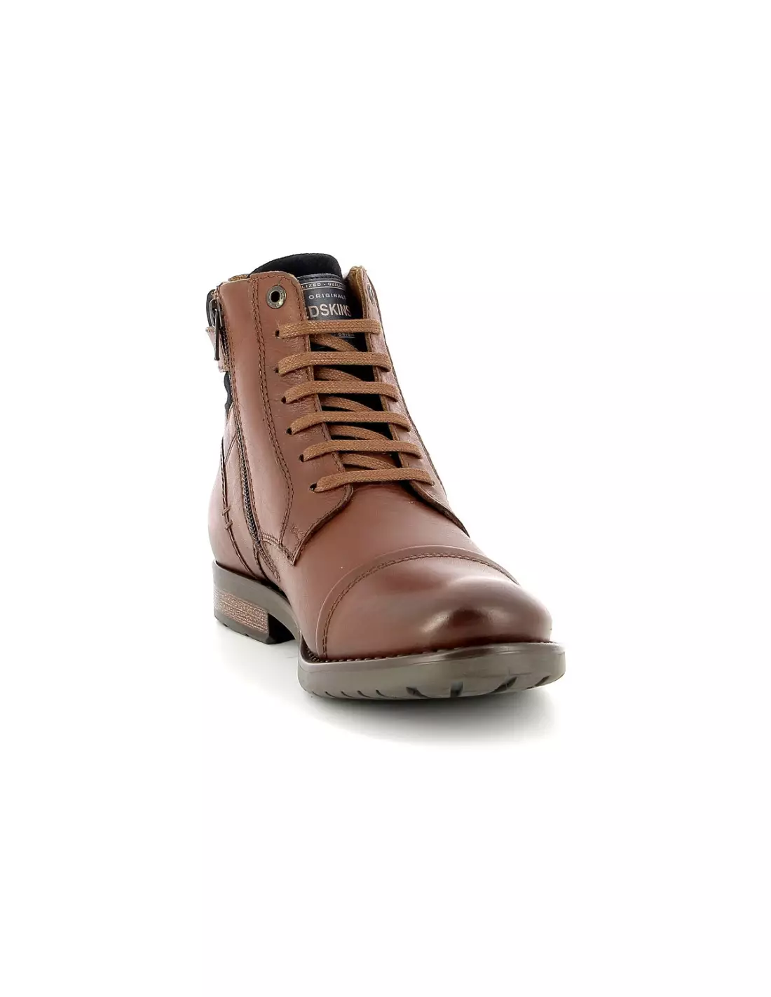 REDSKINS NUANCE - Bottines & boots Cognacmarine