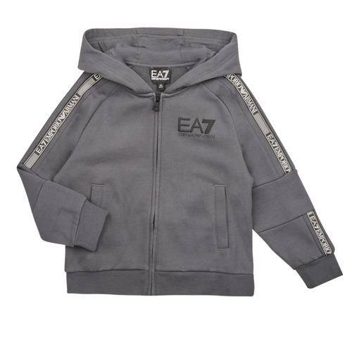 Emporio Armani EA7 - LOGO SERIES SWEATSHIRT - Gris