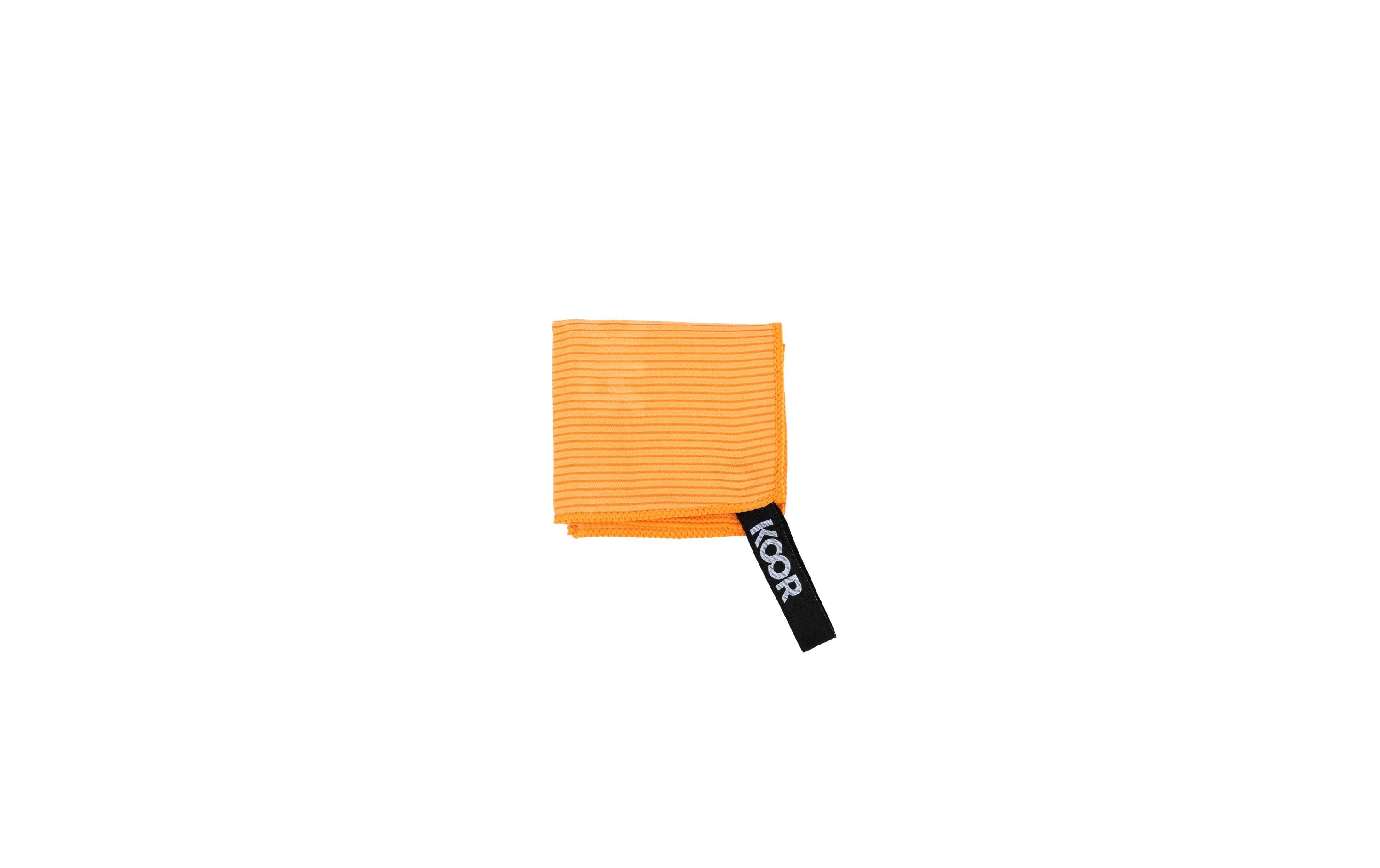 Handtuch Silva Onda Arancia S 35 x 55 cmOutdoor-Handtuch mit Silber-Ionen Veredelung
