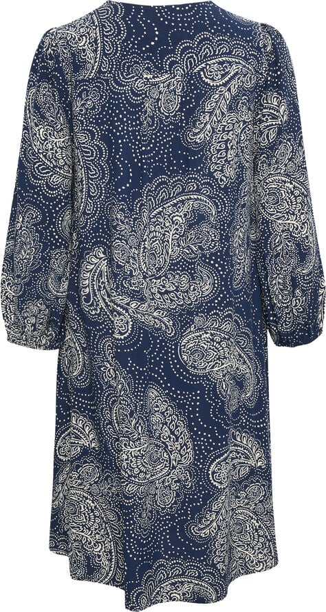 Culture CUpolly Short Dress Blue/whitecap paisley