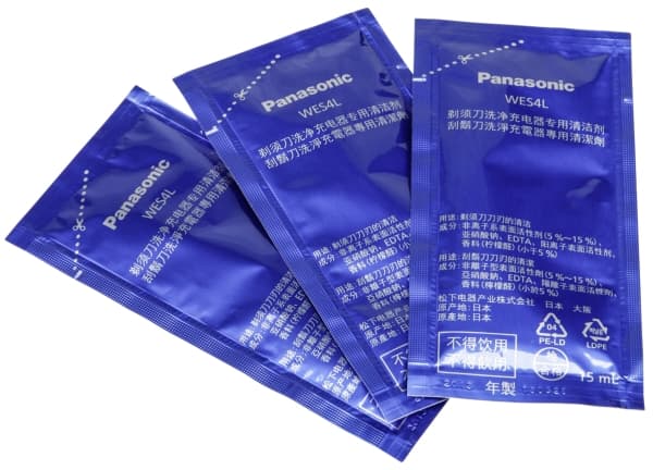 Panasonic WES4L03 - Renseoppløsning - for barbermaskin (en pakke 3)