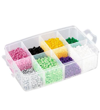 Hama Midi Perlenbox - 22x15x19 - 12.000 st. + 3 Perlen Steckplat
