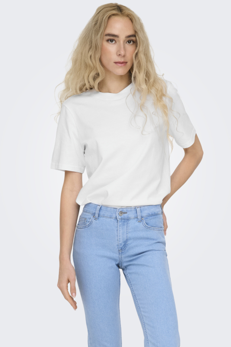 Only witte dames t-shirt