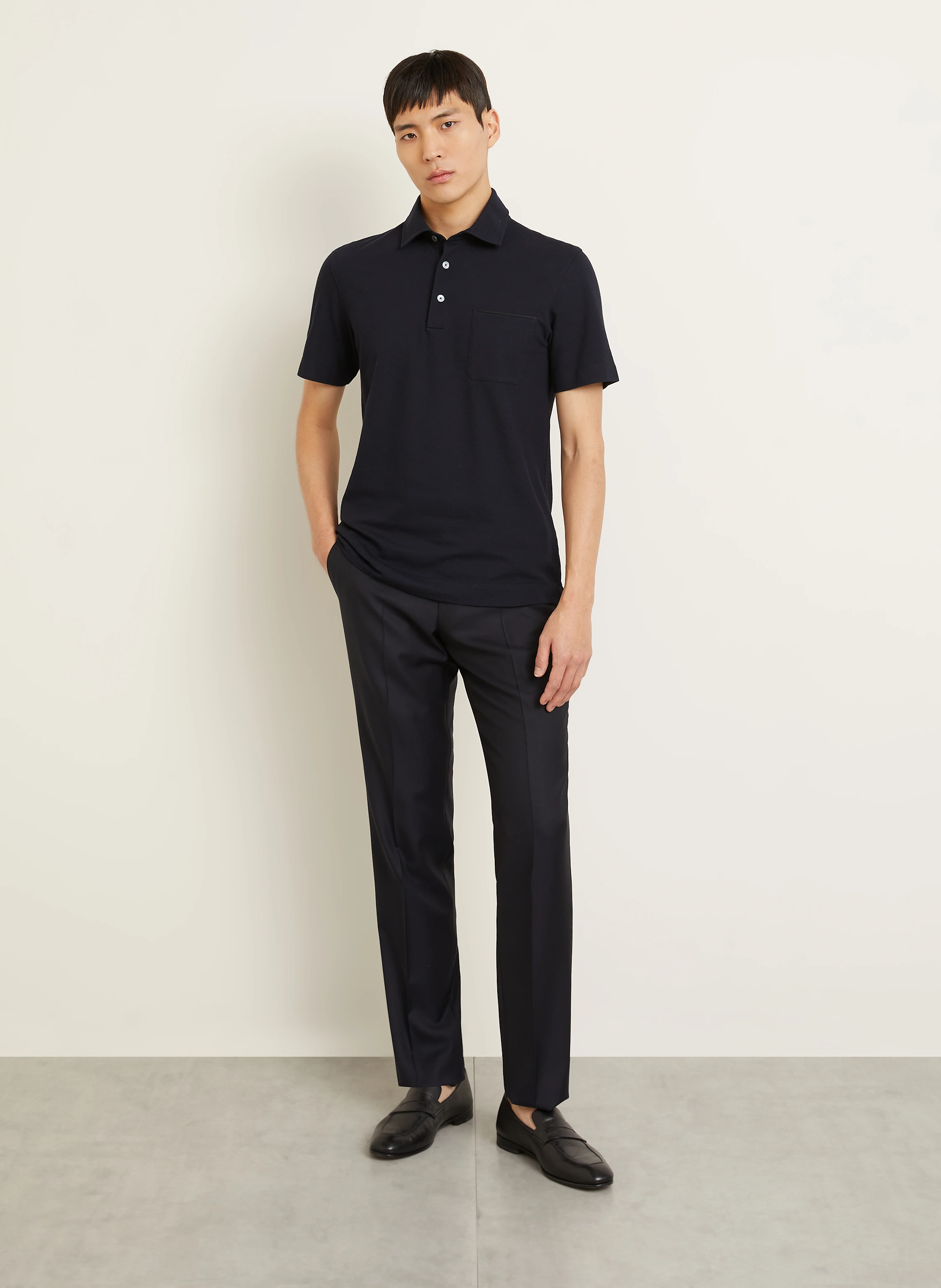 ZEGNA Piqué-Poloshirt