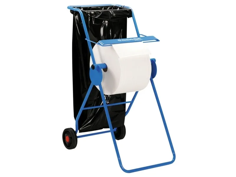 Kimberly-Clark Professional Large - Dispenser af rengøringsklude - stål - blå