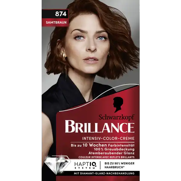 Intensiv-Color-Creme 874 Samtbraun
